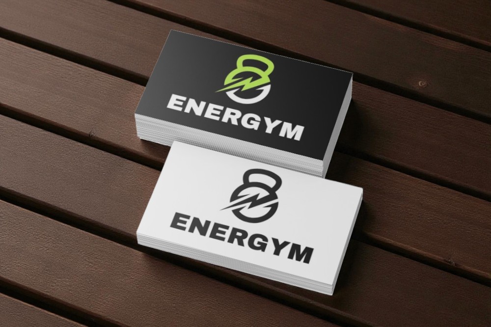 business cards mockup, stacked